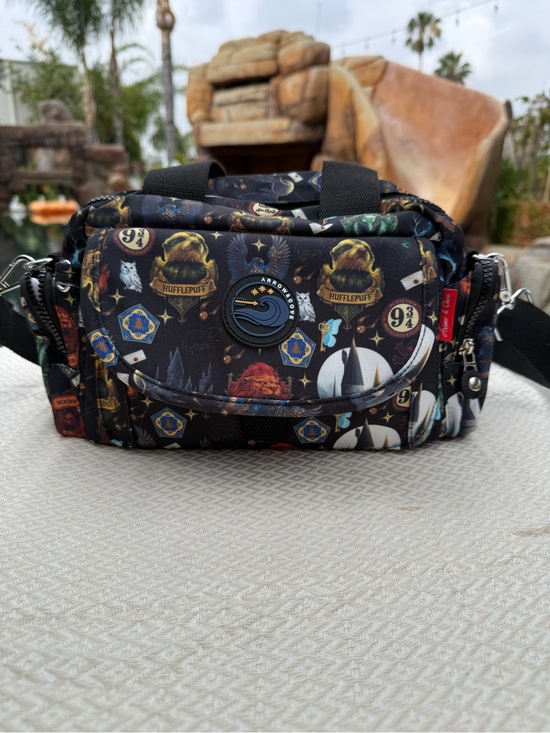 Other - Harry Potter Black Patterned Crossbody Bag